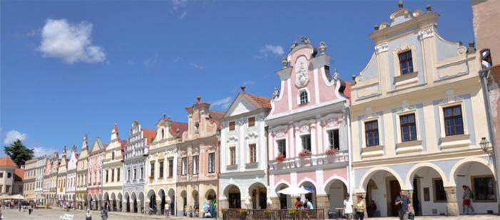 Hotel Ubytovani U Seniglu Telč Exteriér fotografie